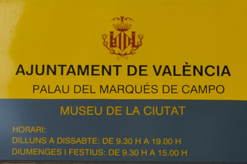 MUSEU DE LA CIUTAT DE VALÈNCIA